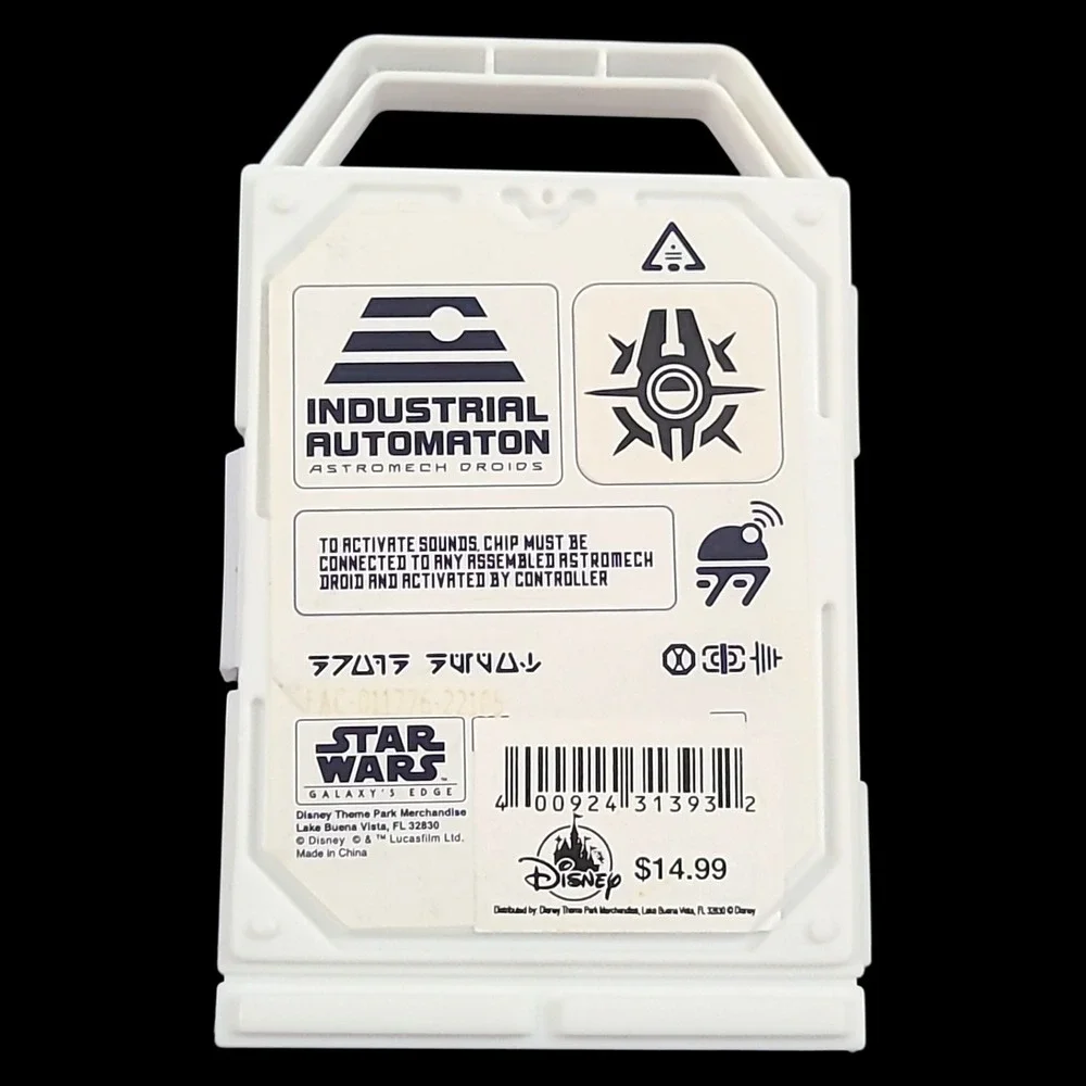 Disney Star Wars Galaxy Grey Droid Depot Astromech Personality Chip New W Box